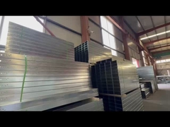 Специальный стальной ров типа кабельной поднос регулируемая высота серебряная отделка на стенке